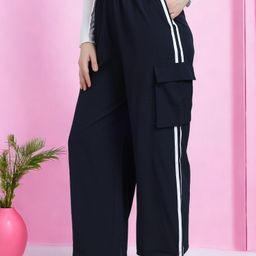 TABADTOD Women Relaxed Loose Fit Trousers-picture-4