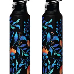 Speedex Multicoloured Single Stainless Steel Solid Water Bottle-26