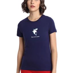 Moda Rapido Women Graphic Printed Round Neck Cotton T-shirt-picture-49