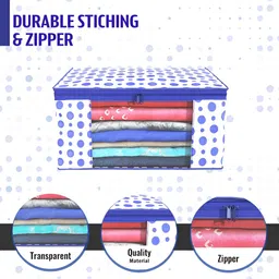 Aura Blue Set of 6 Regular Multi-Utility Organisers image 3