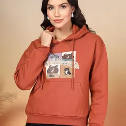 Juelle Women Graphic Printed Hooded Sweatshirt-picture-26