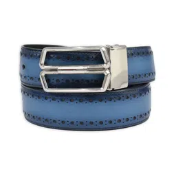 El'Curio Men Textured Leather Belt-picture-28