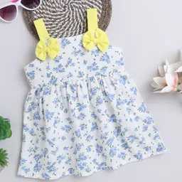 MANY FROCKS & Floral Print Fit & Flare Dress-picture-10