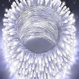KAVYARA White Rice Shape String Light image 2