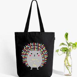 EcoRight Zipper Tote Bag - Porcupine Hug-image-51