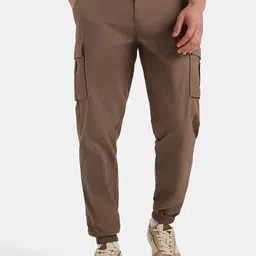 Jockey Men Super Combed Cotton Woven Regular Fit Cargo Jogger with Seven Pockets - MZ10-image-61