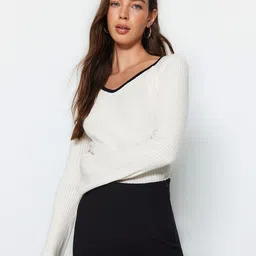 Trendyol Women Striped Pullover-picture-34