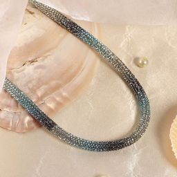 SOHI The Jingle Collar Crystal Studded Necklace-image-99