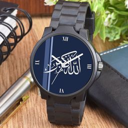 Gopal Shopcart Unisex Bracelet Style Straps Analogue Watch 3KANBLK Islamic ROM06 CD-image-39