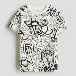 H&M Printed Cotton T-shirt-image-97