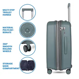Polo Class Set Of 2 Textured Hard-Sided Trolley Bag image 5