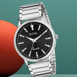 Relish Men Dial & Stainless Steel Straps Analogue Watch RE-NW2021-image-48