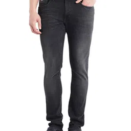 RARE RABBIT Men Comfort Slim Fit Light Fade Stretchable Jeans-image-75