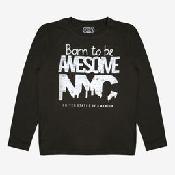 DYCA Boys Typography Printed Round Neck Cotton T-shirt-picture-10