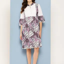 Burgundy Nylon Dresses-image-49