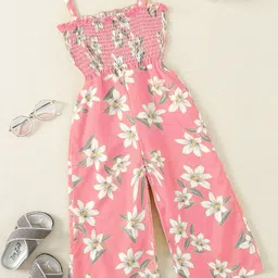 INCLUD Girls Printed Basic Jumpsuit-25