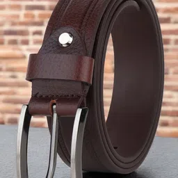 Metronaut Men Textured Leather Formal Belt-image-45