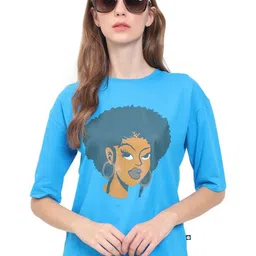 God's Club Women Printed Cotton T-shirt-picture-14