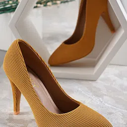 DressBerry Women Pointed Toe Slim Heel Pumps-38