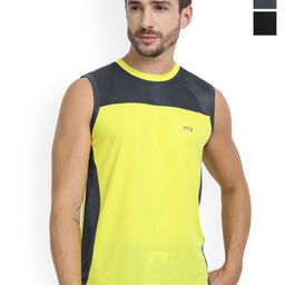 FTX Pack Of 3 Colourblocked Dry-Fit Round Neck Gym Vests 709-4_709-5_709-11-S-image-35