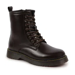 FAUSTO Women High Top Lace Up Regular Boots-image-74