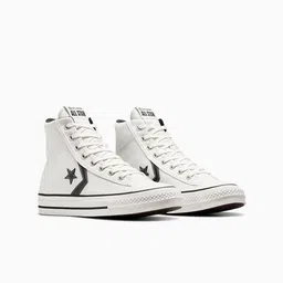 Converse Unisex Colourblocked High-Top Lace-Ups Sneakers-14