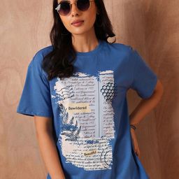 The Roadster Lifestyle Co Printed Cotton Tshirts-image-26