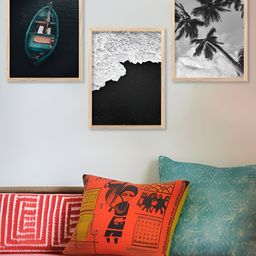 Kotart Black & White 3 Pieces Wooden Abstract Wall Arts-picture-42