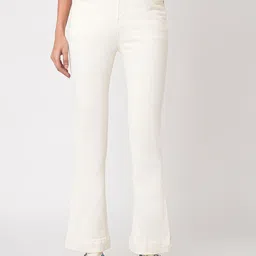 Kraus Jeans Women Flared High-Rise Jeans-picture-1