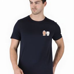 SZN Men Printed Applique T-shirt-picture-0