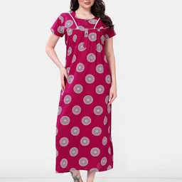 Be You Printed Maxi Nightdress-picture-42