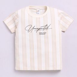 LITTLE NINJA Boys Printed Pockets T-shirt-image-78