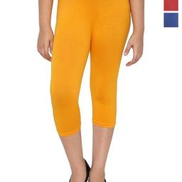 FRENCH KLEIDER Girls Pack of 3 Slim Fit Mid-Rise Capris-image-97