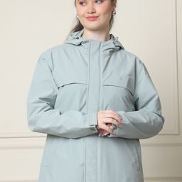 HOUSE OF VEDAS Women Windcheater and Water Resistant Outdoor Sporty Jacket-image-92