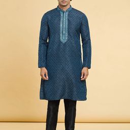 Arihant Rai Sinha Men Regular Kurta with Churidar-image-80