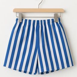 BAESD Girls Striped Technology Regular Shorts-picture-11