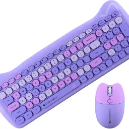 ZEBRONICS Zeb Companion 303 Wireless Standard Multi-device Keyboard Compatible with Desktop, Laptop, Mac With Multimedia Keys, Rupee key, upto 1600 DPI Mouse and-10