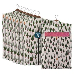 Kuber Industries Green Set of 6 Regular Multi-Utility Organisers-18