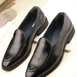 BUSKINS Men Round Toe Driving Slip-On Shoes-image-95