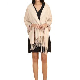 Stole & Yarn Unisex Floral Embroidered Stole-image-24