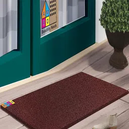 AMRO BEAUTILITY NEEDS Brown Textured Anti-Skid Door Mtas-23