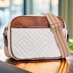 ITALISH Textured PU Bucket Sling Bag with Quilted-image-29