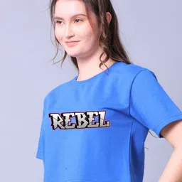 Lazy Lush Printed Regular Crop Top image 4