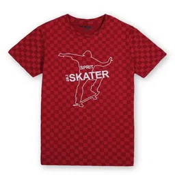 Gini and Jony Boys Checked T-shirt-image-54