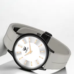 LORENZ Men Brass Dial & Straps Analogue Watch MK-4066R-17