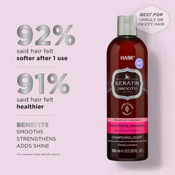 HASK Keratin Smooth Shampoo-355ml image 2
