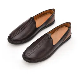 STEPHORN Men's Slip-On Ethnic Mojaris With Soft Cushion Padding-picture-24