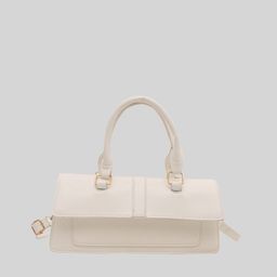 LULU & SKY Colourblocked PU Bucket Handheld Bag-8
