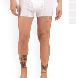 inner element Pack Of 5 Pure Cotton Trunks MINI_Trunk_White_Pk5_XS image 1