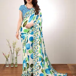 HERE&NOW Pure Georgette Saree-picture-42